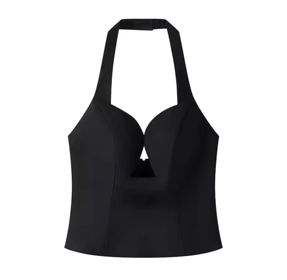 Flo Sculpt Top - Black